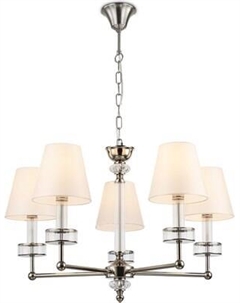 Люстра Ambrella LH71001/5 BN/WH