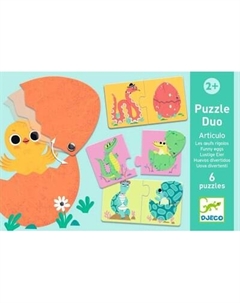 Развивающая игра Djeco Забавные скорлупки / DJ08193