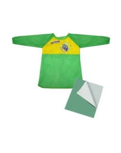 Фартук для творчества Юнландия Накидка с рукавами для труда / 228357