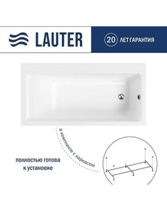 Ванна акриловая Lauter Seraphina 170x80 / 2112170R