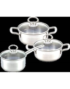 Набор кастрюль Кухар Крокус Классика
