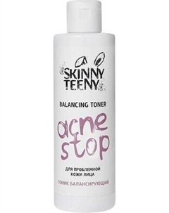 Тонер для лица Skinny Teeny Балансирующий Акнестоп Для проблемной кожи лица / 02194101 Skinny teeny