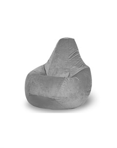 Кресло мешок balu серый 85x120x85 см Van poof