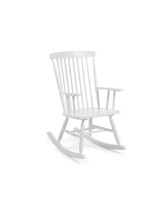 Кресло качалка terence белый 56x98x78 см La forma