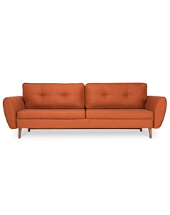 Раскладной диван vogue оранжевый 243x75x102 см Myfurnish