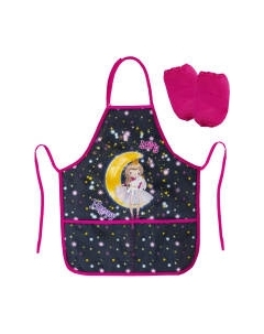 Фартук для творчества Kids. Moon girl / 271637 Brauberg