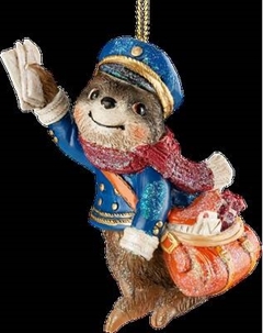 Елочная игрушка Erich Krause Decor. Ленивец-почтальон / 50895 Erich krause