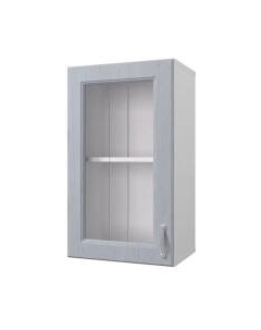 Шкаф навесной для кухни Горизонт Мебель Принцесса 40 с витриной Горизонт мебель