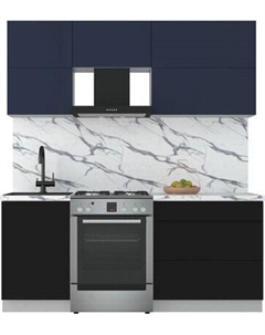 Кухонный гарнитур Интерлиния Мила Матте 1.9 Б