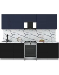 Кухонный гарнитур Интерлиния Мила Матте 2.7 Б