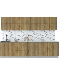 Кухонный гарнитур Интерлиния Мила Матте 3.0 А