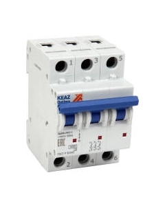 Выключатель автоматический КЭАЗ OptiDin BM63-3B40-УХЛ3 / 260782 Кэаз