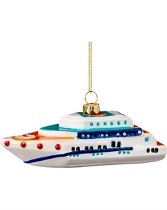 Елочная игрушка Erich Krause Decor. Пароходик / 62394 Erich krause