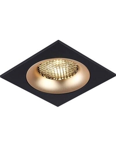 Точечный светильник Ambrella TN102730 BK/GD