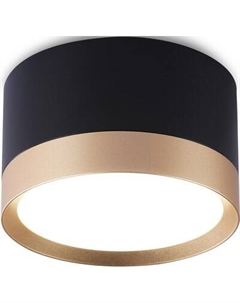 Точечный светильник Ambrella TN52359 BK/GD