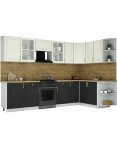 Кухонный гарнитур Интерлиния Мила Шато 1.7x3.1 PR