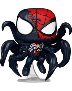 Фигурка коллекционная Bobble SpiderMan 2 Adv Suit 2.0 Symbiote Takeover Fun82872 Funko