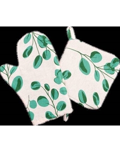 Набор прихваток Доляна Эвкалипт / 9215868