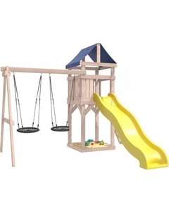 Игровой комплекс National Tree Company С качелями гнездо IgroWoods / ДКНП-6 National tree company