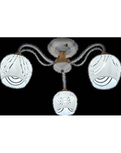 Потолочный светильник LS-1252/3C WH+FGD Mirastyle