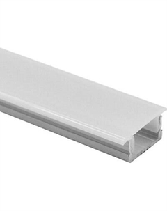 Профиль для светодиодной ленты AKS Lira-1708 врезной с экраном Aks