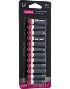 Комплект батареек Olmio AA/LR06 Alkaline