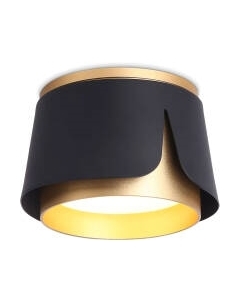 Точечный светильник Ambrella Techno Spot TN71222 BK/GD