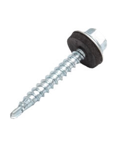 Саморез ЕКТ Кровельный с резиновой прокладкой 4.8x35 сверло PT1 / V022926 Ект