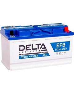 Автомобильный аккумулятор DELTA EFB 95R L5 Delta