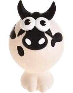 Игрушка для собак Homepet Bubble Корова с пищалкой латекс / 72526