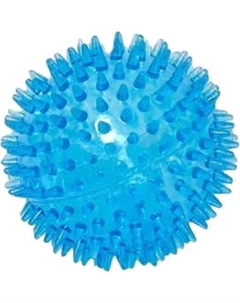 Игрушка для собак Мячик с шипами с пищалкой / 83793 Homepet