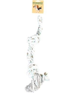 Игрушка для собак Homepet С двумя петлями и узлами / 80543