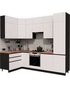 Кухонный гарнитур ВерсоМебель Эко Премиум 1.4x2.7 левая Версомебель