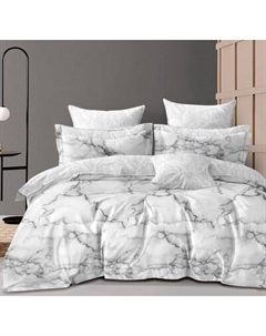 Комплект постельного белья №5704-4 A/B 2.0 с европростыней Luxor
