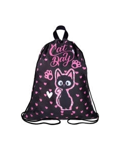 Мешок для обуви Brauberg Kids. Amazed cat / 271629