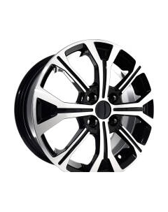 Литой диск K&K Vesta (КС945) 15x6" 4x100мм DIA 60.1мм ET 50мм Алмаз черный K&k