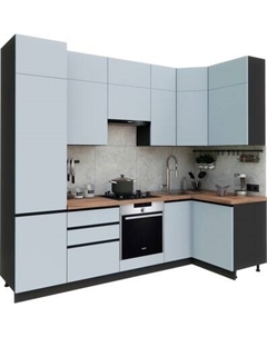 Кухонный гарнитур ВерсоМебель Эко Премиум 1.2x2.7 правая Версомебель