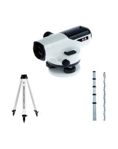 Оптический нивелир ADA Instruments PROF-X32 с поверкой + рейка STAFF 5 + штатив на клипсах Light Ada instruments