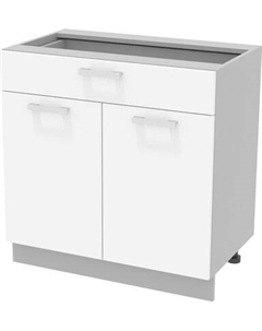 Шкаф-стол кухонный Интерлиния Компо НШ80рш1