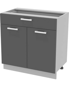 Шкаф-стол кухонный Интерлиния Компо НШ80рш1