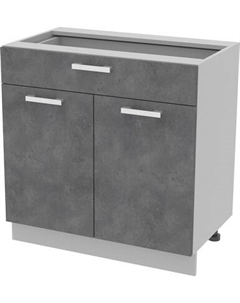 Шкаф-стол кухонный Интерлиния Компо НШ80рш1