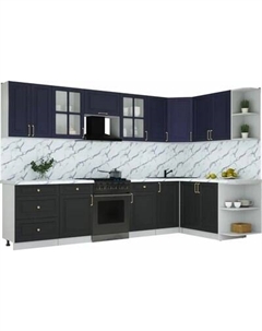 Кухонный гарнитур Интерлиния Мила Шато 1.7x3.2 PR