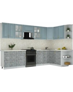 Кухонный гарнитур Интерлиния Мила Шато 1.7x3.2 PR