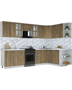 Кухонный гарнитур Интерлиния Мила Шато 1.7x3.0 PR