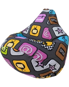 Бескаркасное кресло Flagman Груша Мега XXXL Г3.4-07