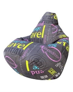 Бескаркасное кресло Flagman Груша Мега XXXL Г3.4-80