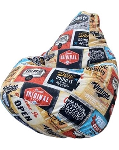 Бескаркасное кресло Flagman Груша Мега XXXL Г3.4-57