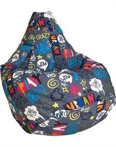 Бескаркасное кресло Груша Мега Г3.4-16 Flagman