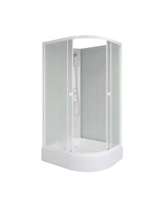 Душевая кабина Niagara Promo P90/80/26L/MT/BK 90x80x195