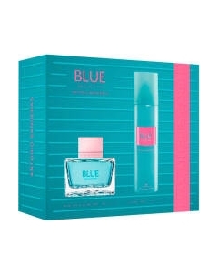 Парфюмерный набор Blue Seduction Woman Туалетная вода 100мл+Дезодорант-спрей 150мл Antonio banderas